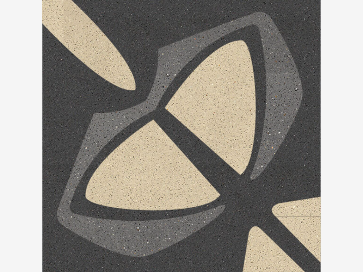 Patterned Cement Tiles, Art Nouveau Style D