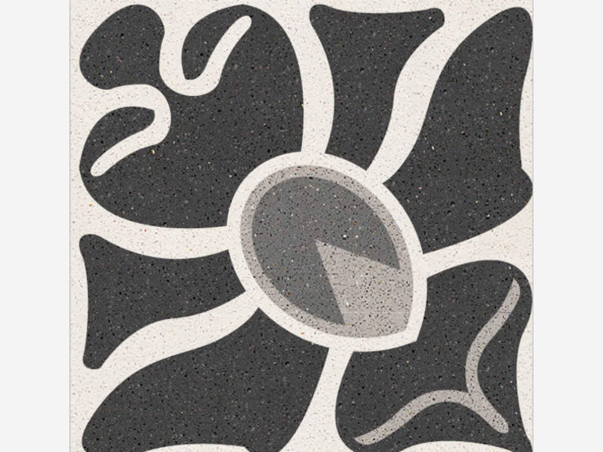 Patterned Cement Tiles, Art Nouveau Style F