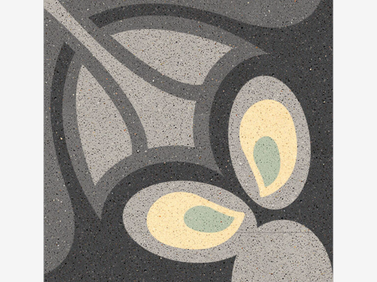 Patterned Cement Tiles, Art Nouveau Style G