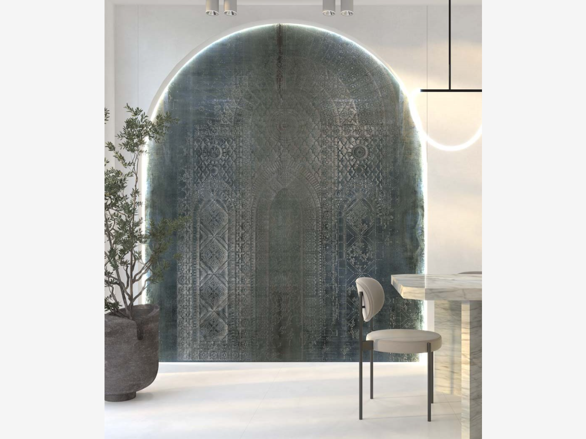 Blue Decor Oriental Tile