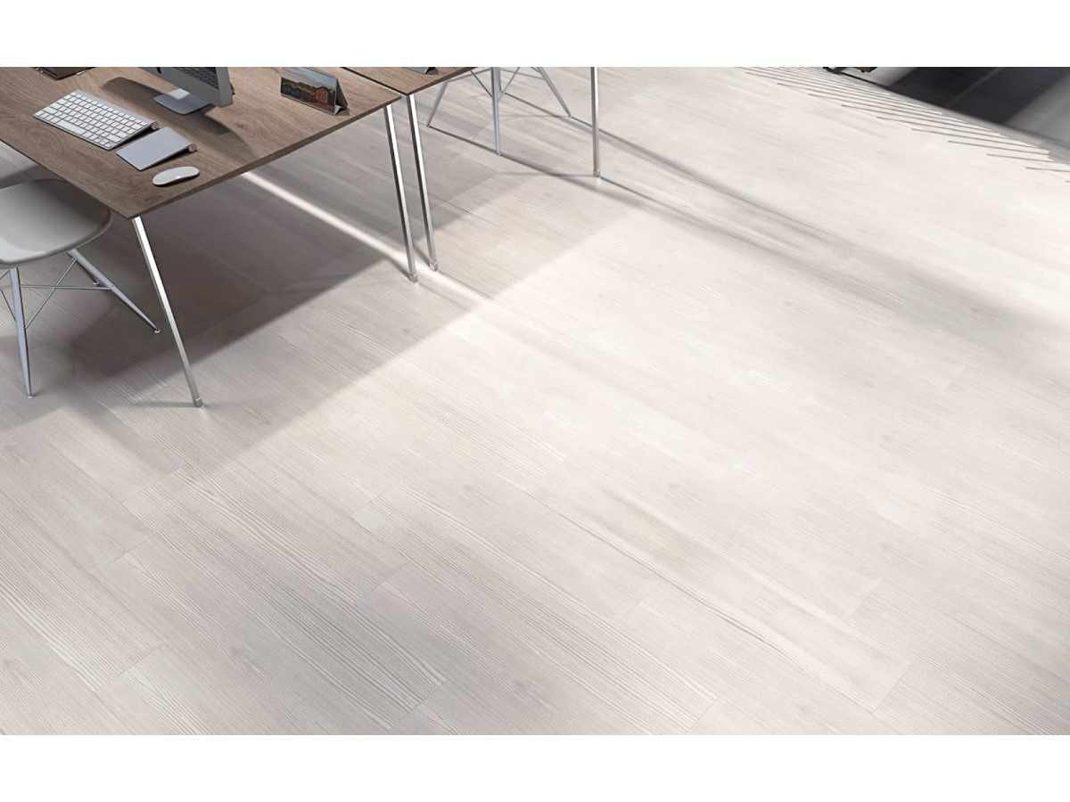 White Wood Porcelain Strip Tiles